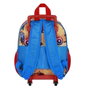 Karactermania Mochila 3D con Ruedas Pequeña Los Vengadores Attack Rojo