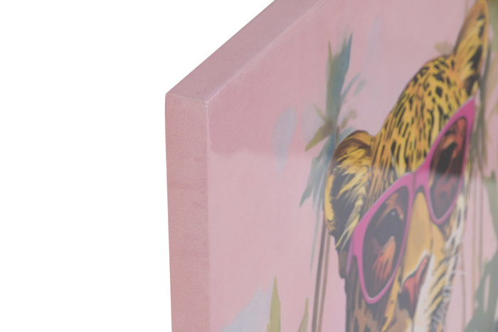 DKD Home Decor Cuadro Lienzo MDF 60x2,5x90 Leopardo Surtido de 2 DKD Home Decor Cuadro Lienzo MDF 60x2,5x90 Leopardo Surtido de 2