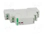 F&F BIS-412-24V Relé de instalación biestable 16A