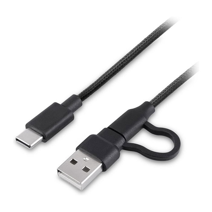 SHARKOON Ratón OfficePal M25W, Óptico, RF Wireless + USB Type-C, 4000 DPI, Negro, para Diestros, 6 Botones, 30 Millones de Clics, Diseño Ergonómico, Iluminación RGB