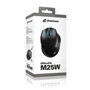 SHARKOON OfficePal M25W Ratón de Juego Inalámbrico Negro