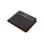 Zoozie Bags Cartera para Hombre 100% Piel Auténtica - Negro, Tan