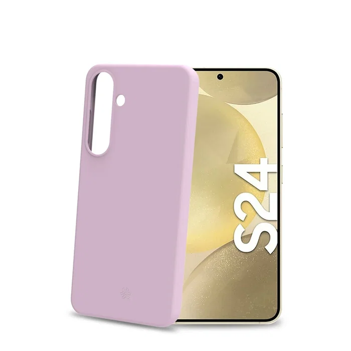 Celly Celly Funda rosa para Samsung Galaxy S24 5G