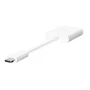 Belkin F7U081BTWH Hub USB Tipo-C Dual 2 Puertos, 60W PD Carga Rápida, Blanco, Compatible con iPad Pro, iPad mini, Google Pixel, Samsung Galaxy S/Z/Note