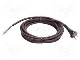 AS SCHWABE Cable de alimentación H05RN-F 2x1mm2 5m