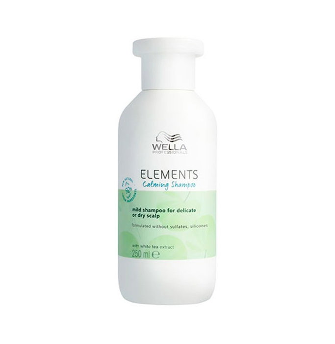 Wella Professionals Elements Champú Natural Calmante 250 ml fast-acting relief for dry or sensitive scalp