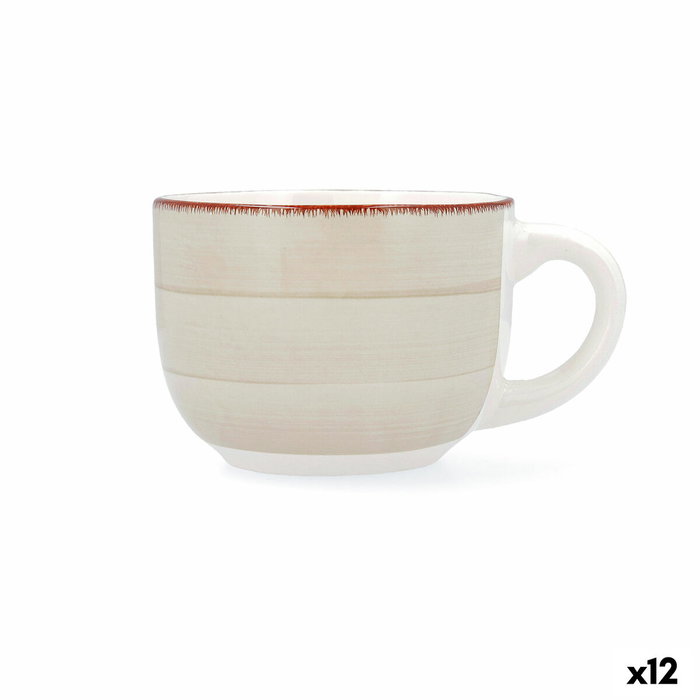 Quid Jumbo Cerámico Vita Morning 47 cL (12 Unidades) Beige