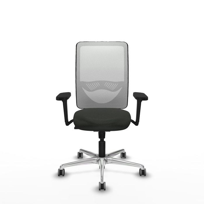 PIQUERAS Y CRESPO Silla de oficina Zulema con mecanismo Sincro, Negro y Blanco PIQUERAS Y CRESPO Silla de oficina Zulema con mecanismo Sincro, Negro y Blanco