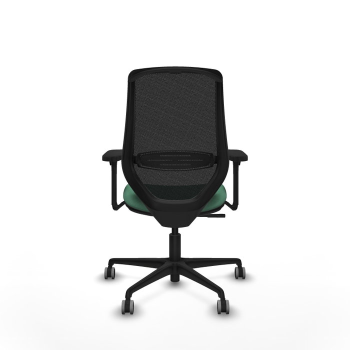 PIQUERAS Y CRESPO Silla de oficina Mardos Verde esmeralda y Negro