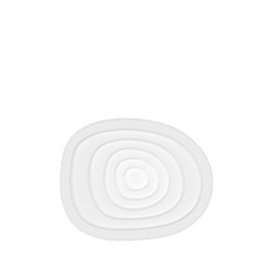 COSTA VERDE ISOLA Plato Aceite de Porcelana para Vajilla, 13x10x2 cm (Set de 2)