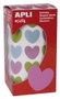 Apli Gomets Corazón Multicolor 20x18mm