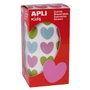 Apli Gomets Corazón Multicolor 20x18mm