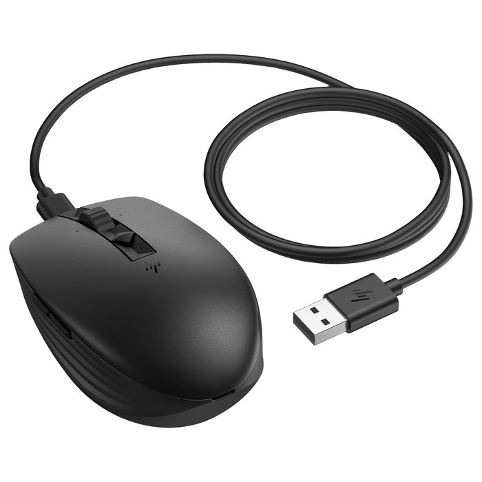 HP Ratón 710 Silencioso Recargable Negro