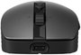 HP Myszka 710 Inalámbrica Negra - Mouse Óptico Láser, 3000 DPI, 6 Botones, Recargable, Oficina