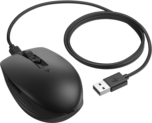 HP Ratón 710 Silencioso Recargable Negro