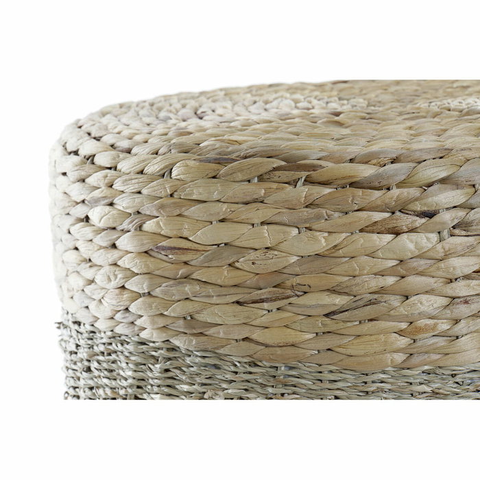 DKD Home Decor Reposapiés de Fibra de Seagrass Natural
