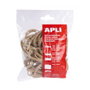 Apli Gomas Elásticas Marrón 160x5mm 100g