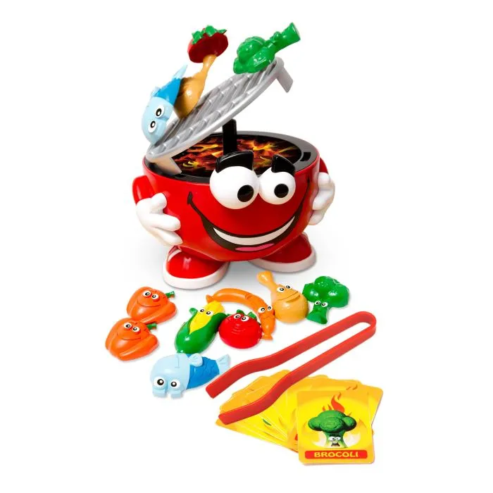 Goliath Fiesta de Barbacoa Juego de Mesa para Niños y Adultos a partir de 4 Años
