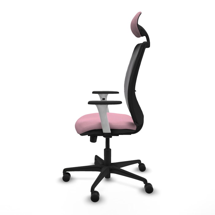 PIQUERAS Y CRESPO Silla de oficina Zulema Rosa y Negro PIQUERAS Y CRESPO Silla de oficina Zulema Rosa y Negro