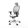 PIQUERAS Y CRESPO Silla de oficina Jorquera con Mecanismo Sincro/Traslack Blanca