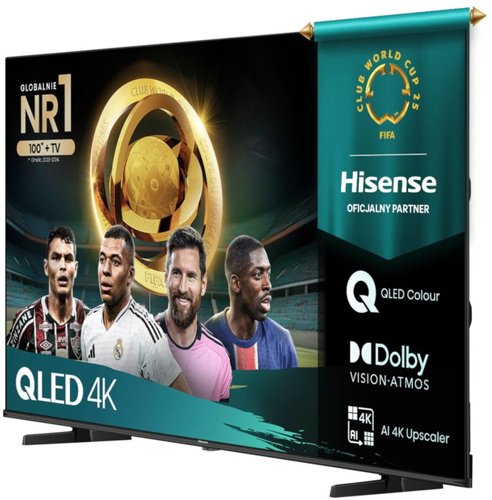Hisense 55E7Q PRO Televisor 55″ QLED 4K Ultra HD Smart TV VidaaOS 144Hz