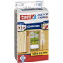 Tesa Malla mosquitera para puertas 2 unidades 0,65x2,20m blanco 55389