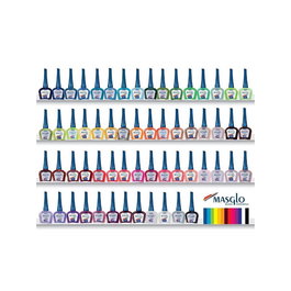 Masglo Esmalte de Uñas Brillo Ajedrez 13.5ml Alta Protección Dureza Brillo Duración