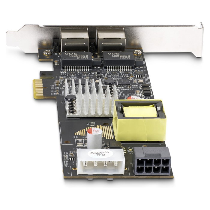 StarTech.com Tarjeta de red de 2 puertos 2.5Gbps PoE Intel I225-V PR22GIP-NETWORK-CARD