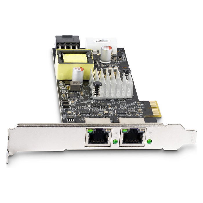 StarTech.com Tarjeta de red de 2 puertos 2.5Gbps PoE Intel I225-V PR22GIP-NETWORK-CARD