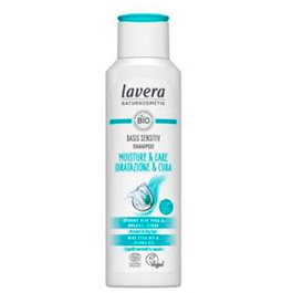 Lavera Basis Sensitiv Champú Hidrata-Cuida para Cabello Seco y Normal, 250 ml