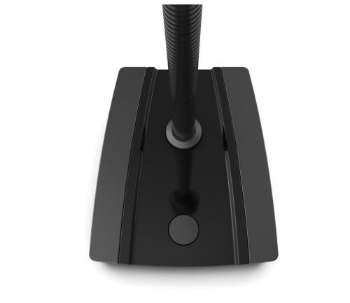 LD Systems LDPAM Micrófono de Avisos para Anuncios de Sobremesa con Cuello de Cisne, 3 Modos de Funcionamiento, LED, Filtro de Graves