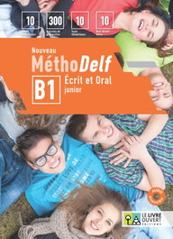 LE LIVRE OUVERT, NOUVEAU METHO DELF B1 PACK ECRIT ET ORAL (TESTS+CD)