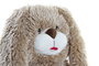 DKD Home Decor Peluche Conejo Blanco Marron Poliester 24 x 28 x 25 cm