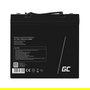 Green Cell Batería AGM 12V 55Ah AGM49 para Barcos y Uso Recreativo - Sin Mantenimiento, Terminal Izquierdo - Negro