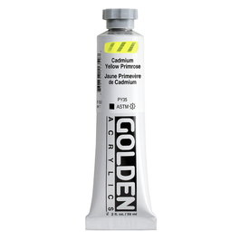 Golden Heavy Body Acrílico Amarillo Cadmio Prímulo 59 ml