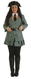 Creaciones Llopis Disfraz Guardia Civil Mujer Talla L