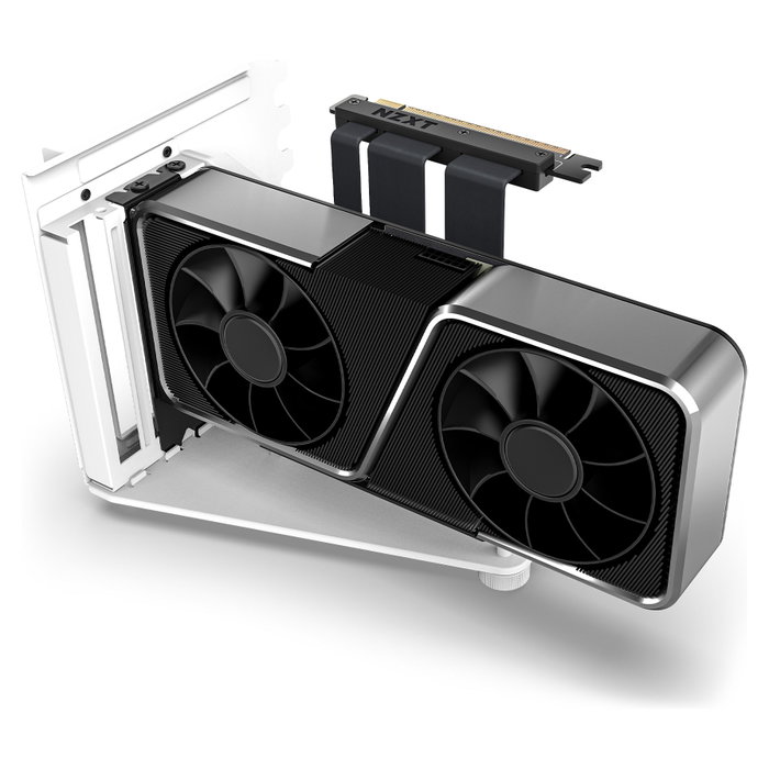 NZXT AB-RH175-W1 Soporte para tarjeta gráfica Blanco