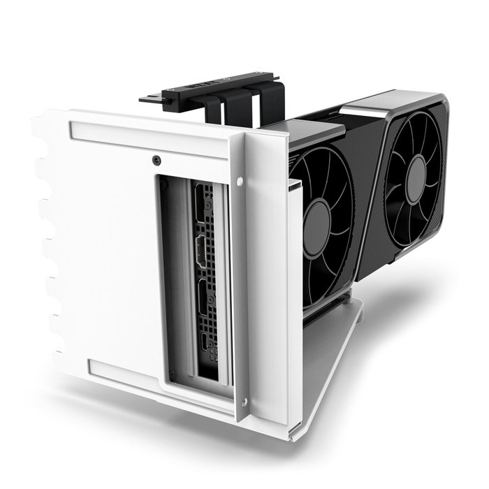 NZXT AB-RH175-W1 Soporte para tarjeta gráfica Blanco