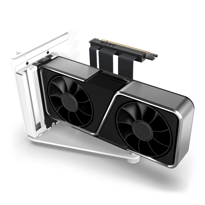 NZXT AB-RH175-W1 Soporte para tarjeta gráfica Blanco