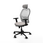 PIQUERAS Y CRESPO Silla de oficina Jorquera con mecanismo Sincro/Traslack en Blanco