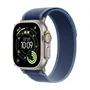 Apple Watch Ultra 3 GPS + Cellular 49mm Titanio Natural con Correa Loop Trail Azul M/L