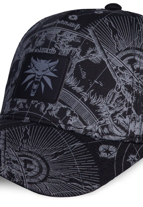 The Witcher Gorra Béisbol Logo Black