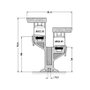 Phoenix Contact AKG 35 BU Terminal para cableado eléctrico