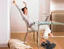 Q-connect Reposapiés Plástico Ajustable Derecha Izquierda Altura Masaje 430x320x110 mm