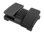 Q-connect Reposapiés Plástico Ajustable Derecha Izquierda Altura Masaje 430x320x110 mm