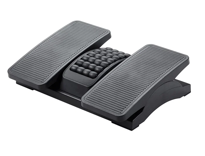 Q-connect Reposapiés Plástico Ajustable Derecha Izquierda Altura Masaje 430x320x110 mm Q-connect Reposapiés Plástico Ajustable Derecha Izquierda Altura Masaje 430x320x110 mm