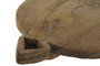 DKD Home Decor Centro de Mesa de Teca 30x30x6 cm Natural