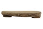 DKD Home Decor Centro de Mesa de Teca 30x30x6 cm Natural