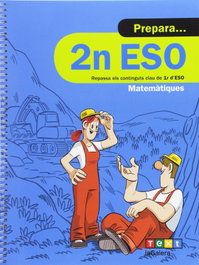 TEXT EDUCACIO, Quadern Prepara Matemàtiques 2N ESO - VV.AA.