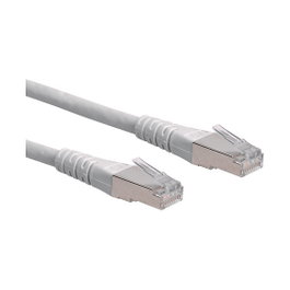 ROLINE Patchkabel Cat.6 Clase E S/FTP PiMF Gris 10m